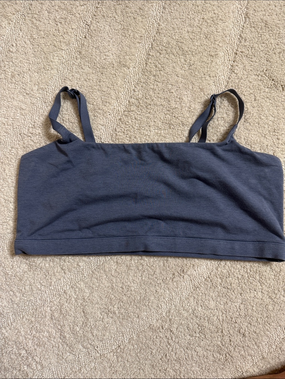 Seamless Stretch Bralette in Slate
